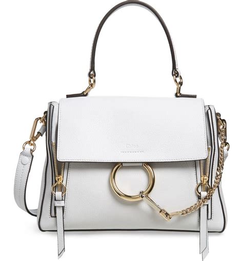 chloe small faye day bag|chloe faye leather crossbody bag.